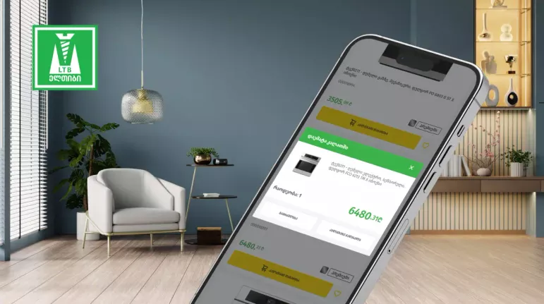 შესრულებული პროექტი - ელ თი ბი